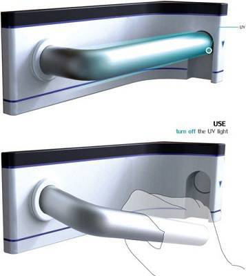 دستگیره ضد باکتری
