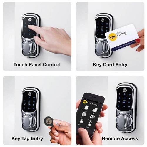 روش های دسترسی امن و بدون کلید به قفل امنیتی درب ورودی ساختمان