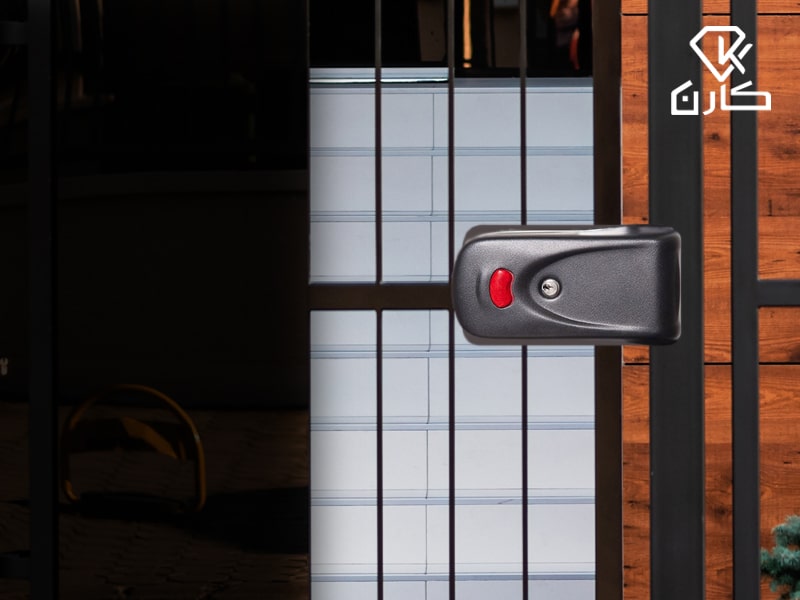 قفل برقی درب حیاط