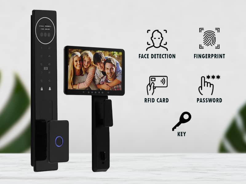 قفل p602 روک هوشمند در کارن