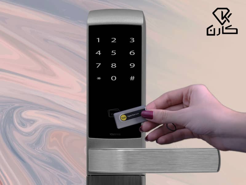 قفل دیجیتال یال در کارن