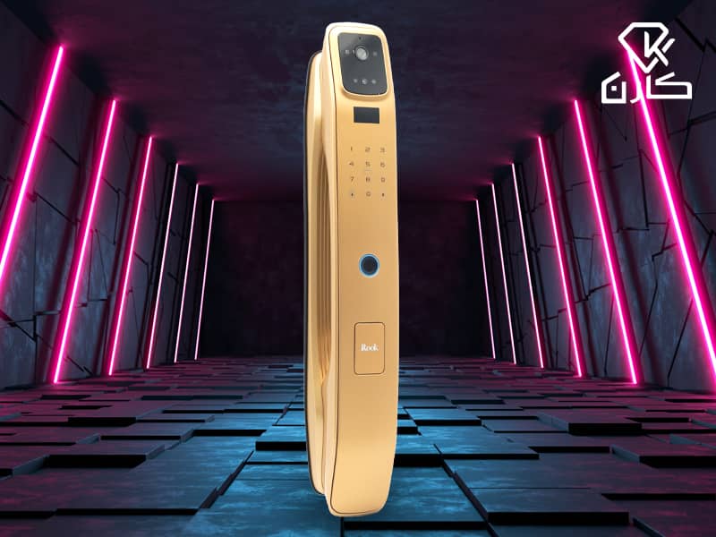 rook-digital-lock-1 قفل دیجیتال روک دارای 10 سال گارانتی است.
