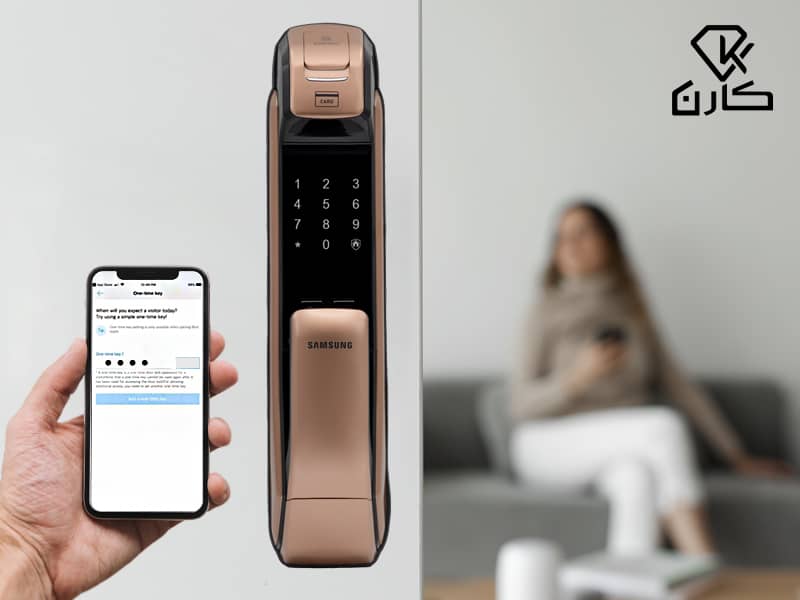 قفل دیجیتال سامسونگ دارای مغزی 3 زبانه است.