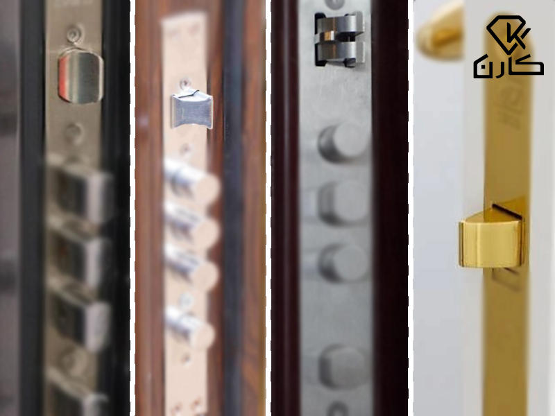 قفل زبانهای با قفلکننده درب