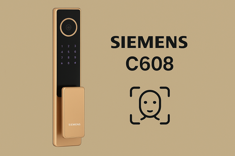 قفل هوشمند c608 زیمنس در کارن
